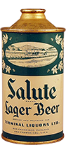 salute lager beer