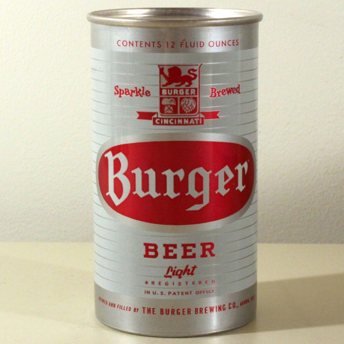 Burger Light Beer (Akron) 046-11 Beer