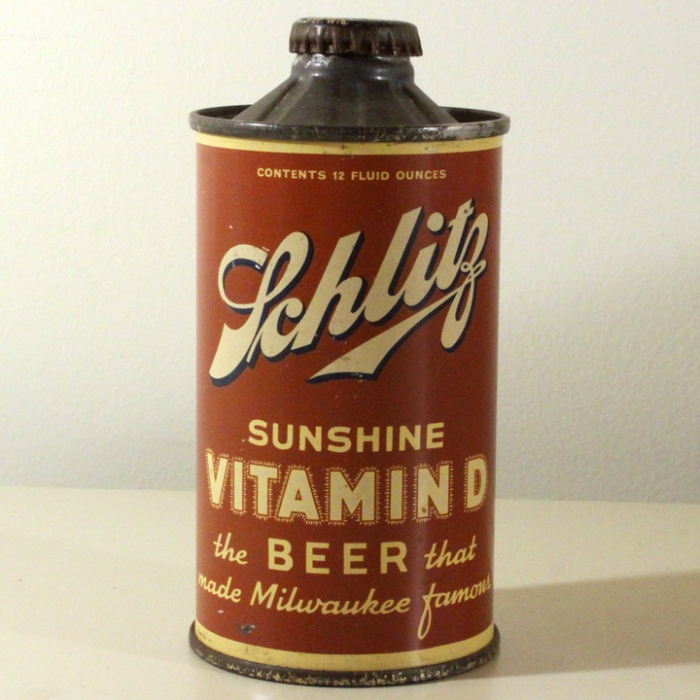 Schlitz Vitamin D Beer FBIR 183-15 Beer