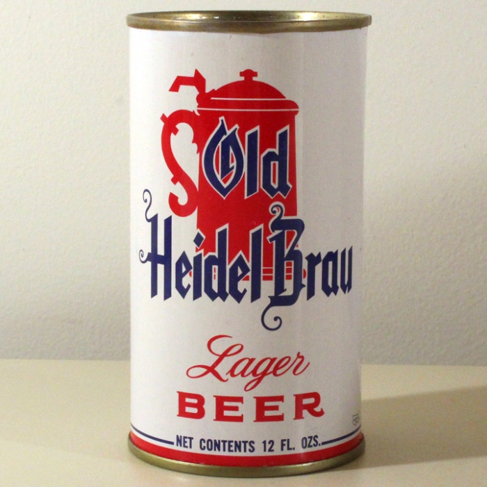 Old Heidel Brau Lager Beer 107-10 Beer