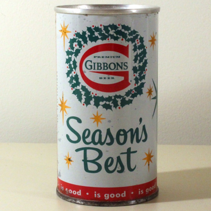 Gibbons Beer "Season's Best" 068-18 Beer