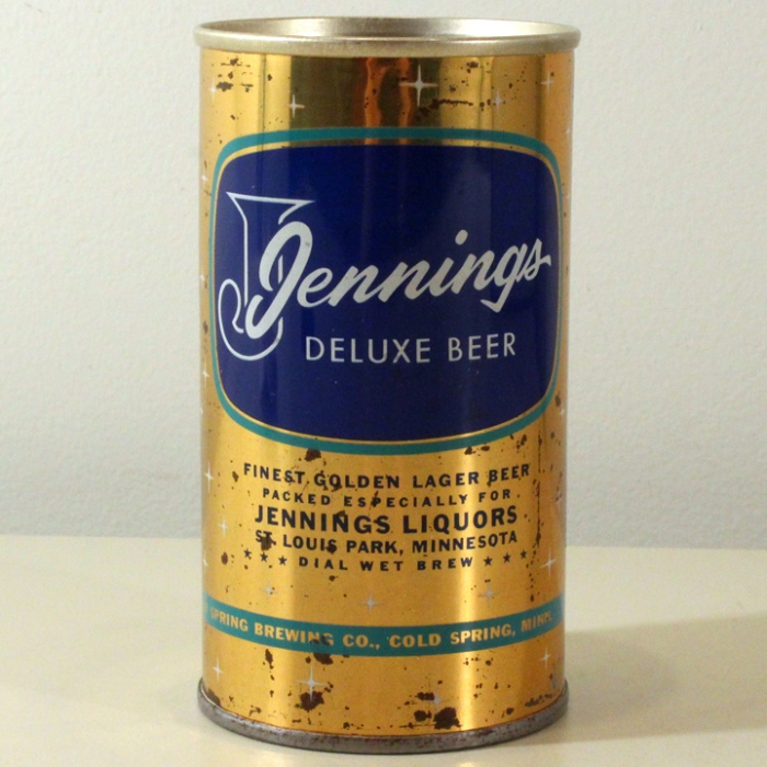 Jennings Deluxe Beer 083-17 Beer