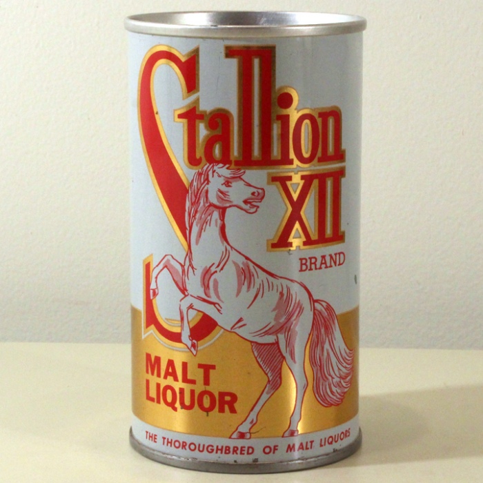 Stallion XII Brand Malt Liquor 126-03 Beer