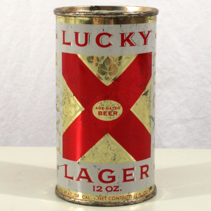 Lucky Lager Age Dated Beer 093-22 Beer