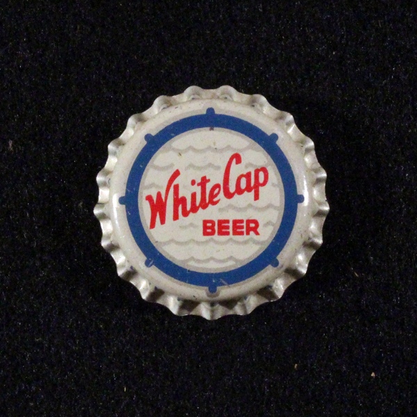 White Cap Beer - Blue Beer