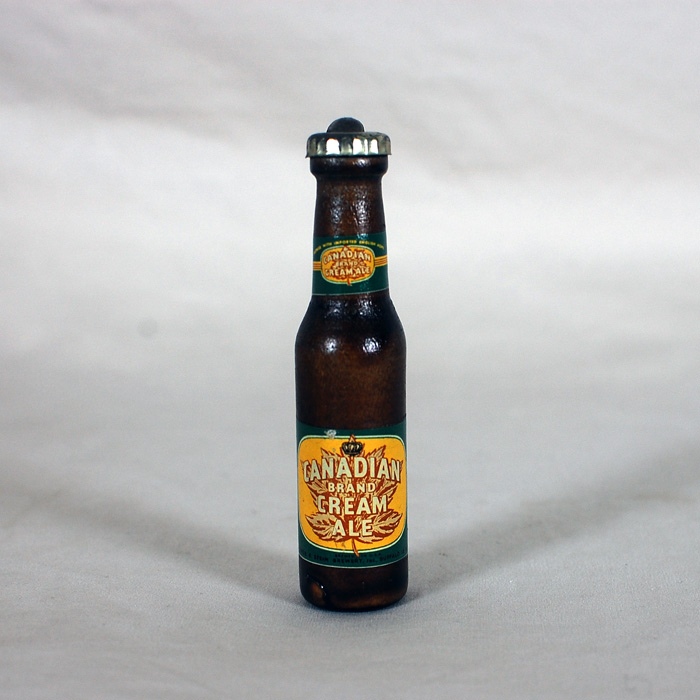 Canadian Cream Ale Figural Wood Bottle Opener Beer