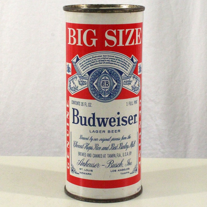 Budweiser Lager Beer (Tampa) (Continental) L226-20 Beer