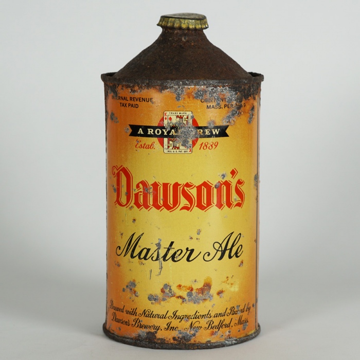Dawson's Master Ale Quart RED LETTER NL! Beer