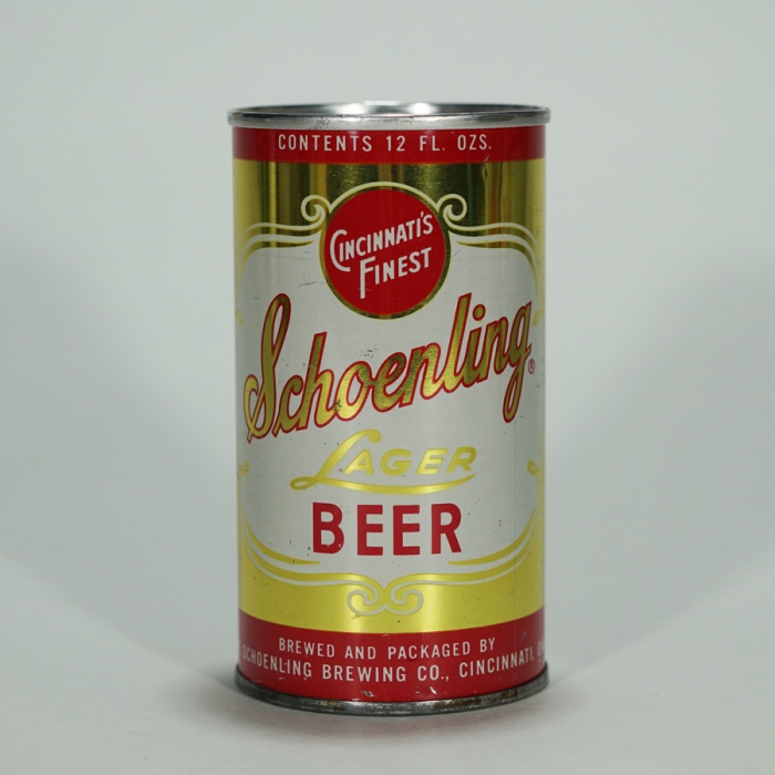 Schoenling Lager Beer RING TOP 123-24 Beer