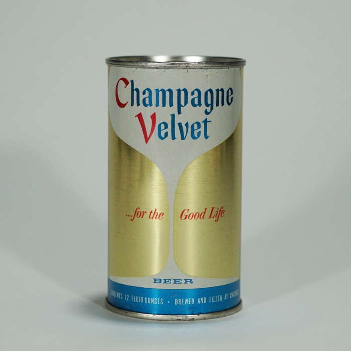 Champagne Velvet Beer Can CHICAGO 48-30 Beer