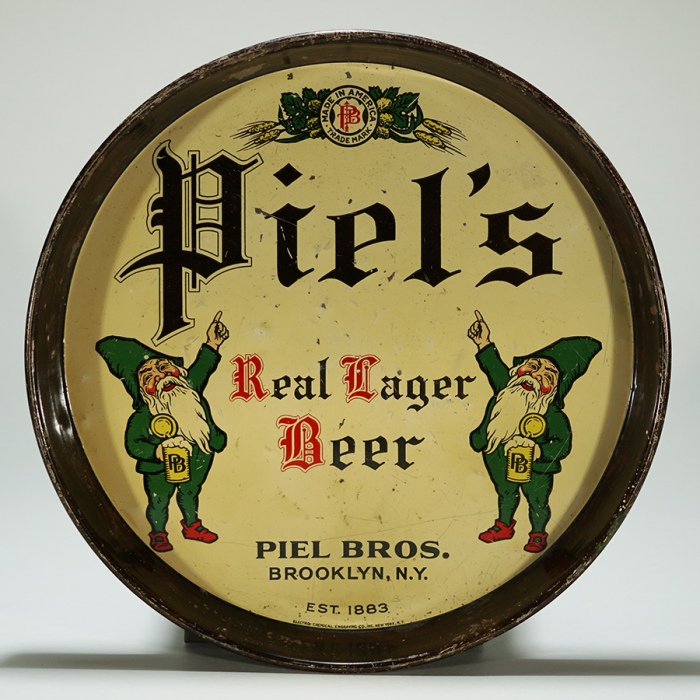 Piel's Real Lager Beer Elves Tray Beer