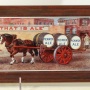 Pickwick Ale Horse Team Framed Tin Sign Photo 3