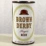 Brown Derby Lager Beer (Los Angeles) 042-15 Photo 3