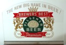 Brewer's Best Premium Pilsener Beer Etched Glass Lighted Back Ba Photo 3