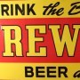Drewrys Beer And Ale Embossed Tin Sign Photo 4