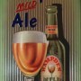 Hampden Mild Ale Reverse Painted Glass Photo 4