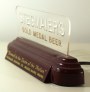 Stegmaier's Gold Medal Beer Etched Plexiglass Back Bar Lamp Photo 5