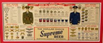 Supreme Beer Army Navy Identifier Sign Photo 2