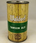 Waldorf Samson Ale Beer Can