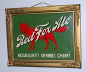 Red Fox Ale Sign