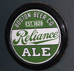Boston Beer Co. Reliance Ale Sign