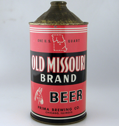 Old Missouri Quart Cone Top