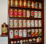 Narragansett Beer Can Collection