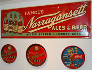 Narragansett Tin Sign