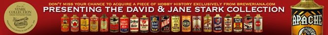 Stark Beer Can Collection Banner