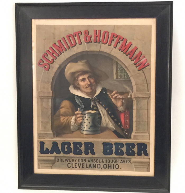 Schmidt & Hoffman Lager Beer Lithograph Beer