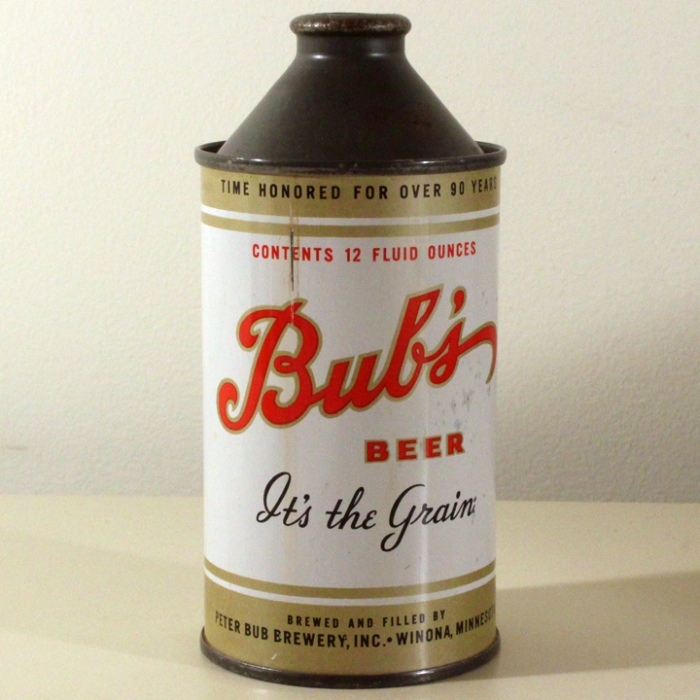 Bub's Beer 154-32 at Breweriana.com