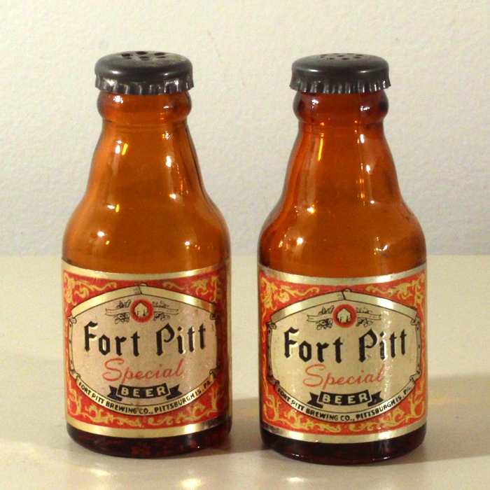 Fort Pitt Special Beer Mini Bottle Set of 2 Beer