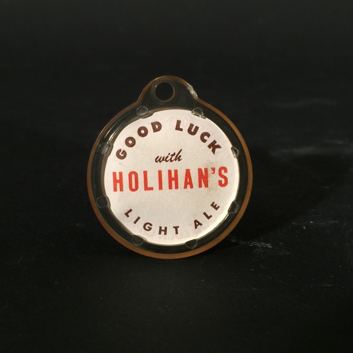 Holihan's Light Ale Good Luck 4 Leaf Clover Charm Beer
