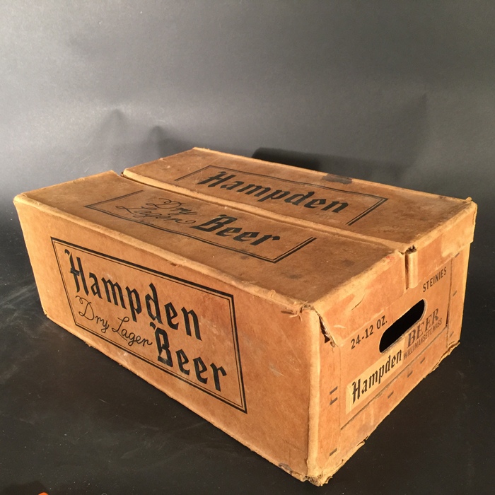 Hampden Dry Lager Steinie Box Beer