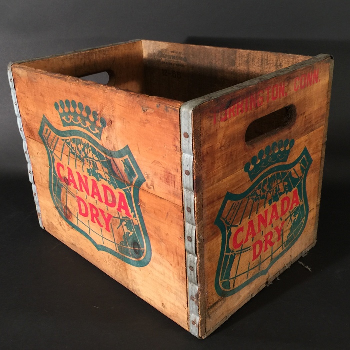 Canada Dry Crate Beer