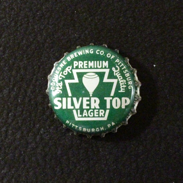 Silver Top Lager green PA Tax Beer