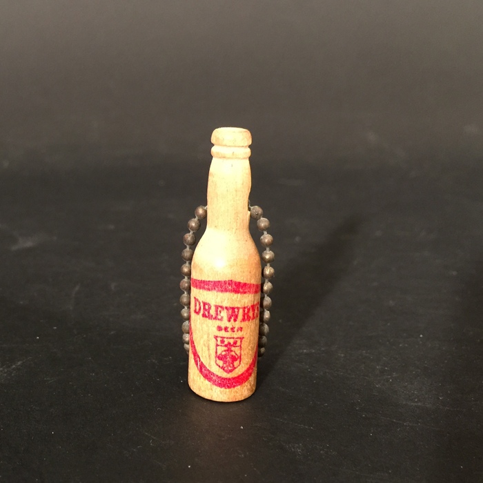 Drewrys Beer Mini Bottle Keychain Beer