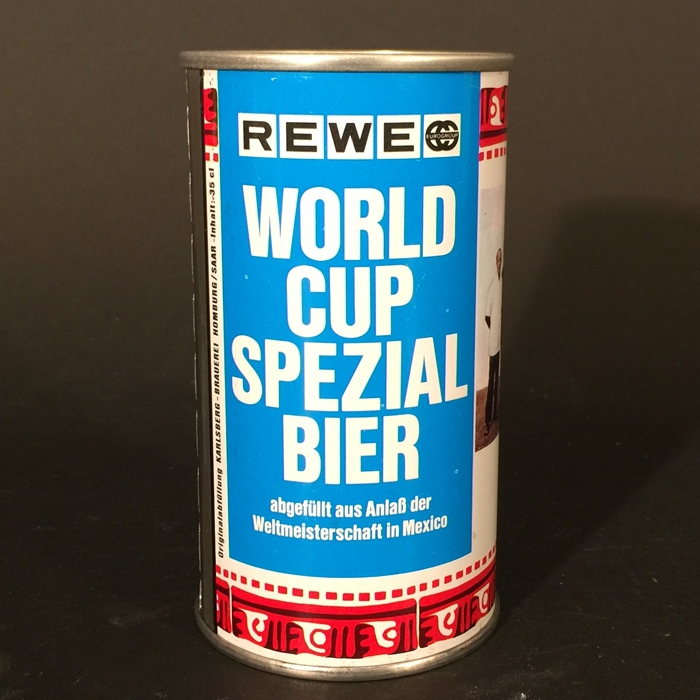 1970 World Cup Mexico El Salvador Soccer Futbol Beer