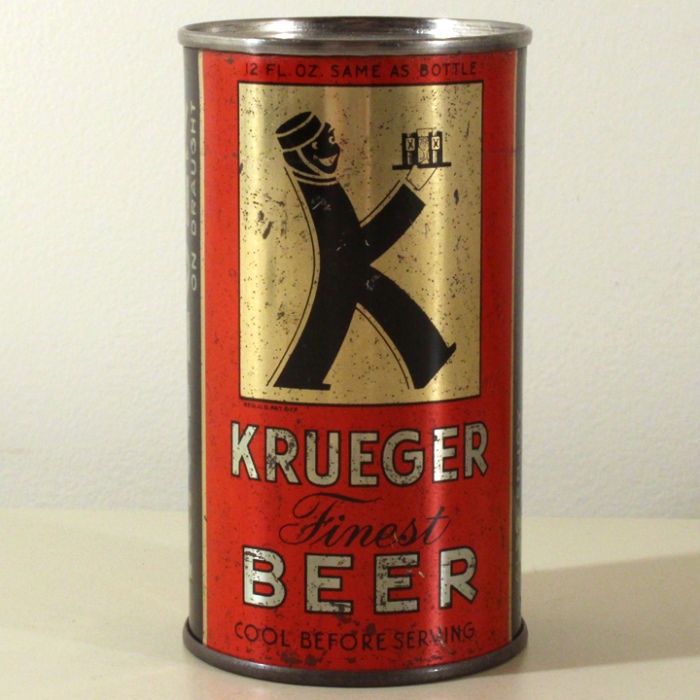 Krueger Finest Beer 090-06 at Breweriana.com