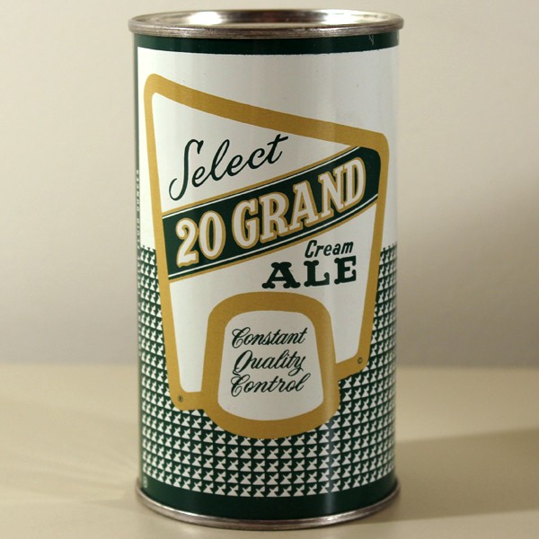 20 Grand Select Cream Ale 141-40 Beer