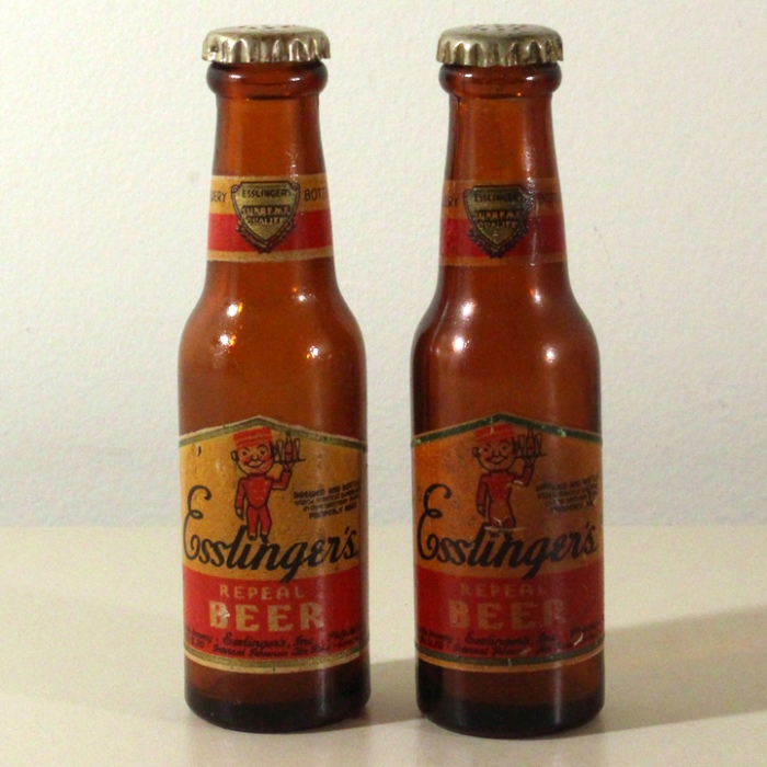 Esslinger's Repeal Set of 2 Mini Bottles Beer