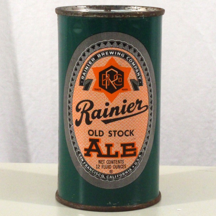 Rainier Old Stock Ale 117-27 at Breweriana.com