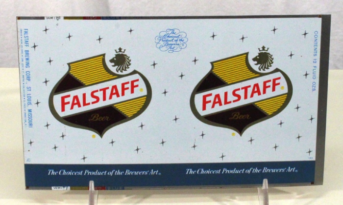 Falstaff Beer 063-30 (Flat Sheet) Beer