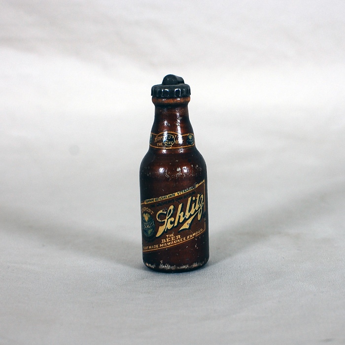 Schlitz Figural Steinie Bottle Opener Beer