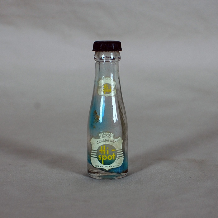 Canada Dry Hi-Spot Mini Soda Bottle Beer