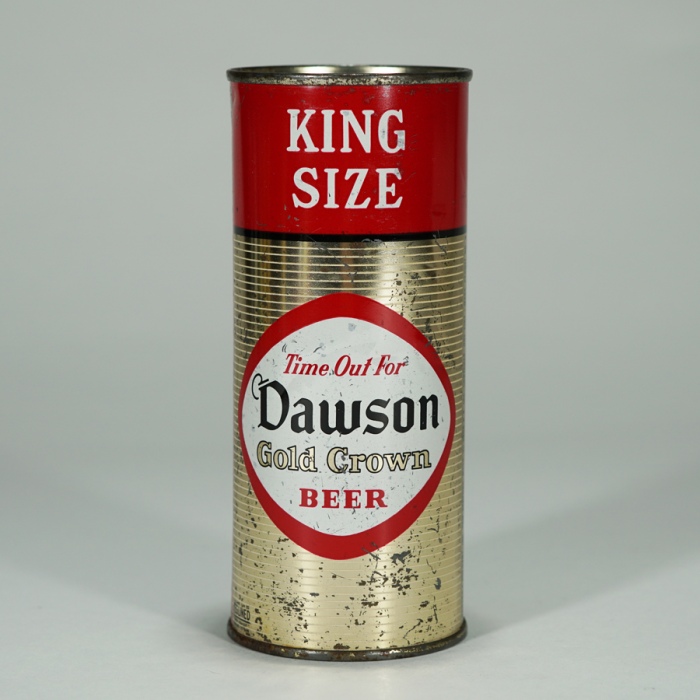 Dawson Gold Crown Beer FLAT King Size 228-8 Beer
