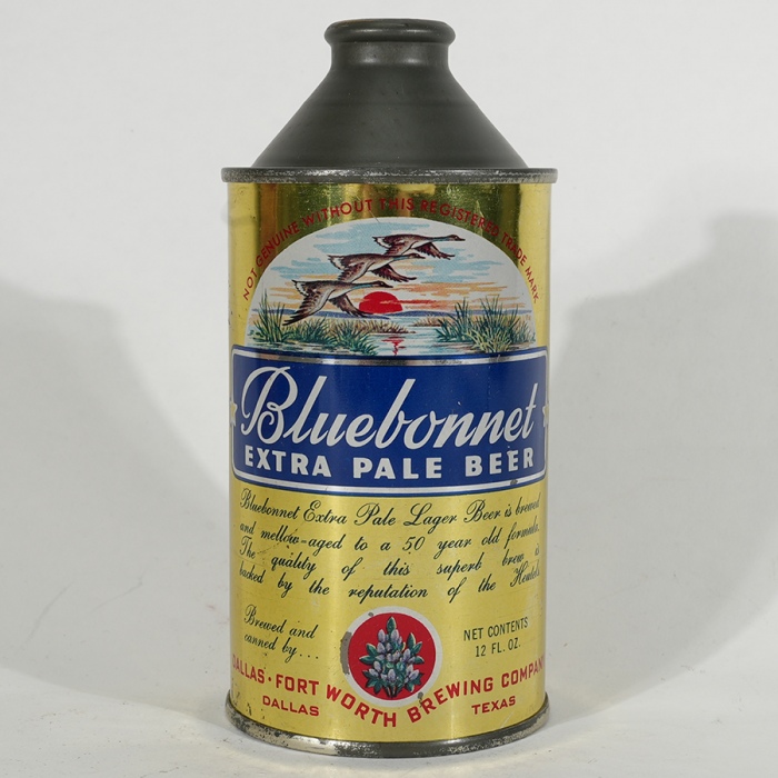 Bluebonnet Extra Pale Beer Conetop Beer