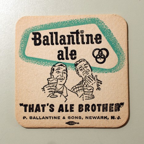 Ballantine Ale - "That's Ale Brother!" - Two Guys Beer
