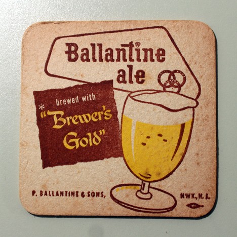 Ballantine Ale - "Brewed With Brewer's Gold" Beer