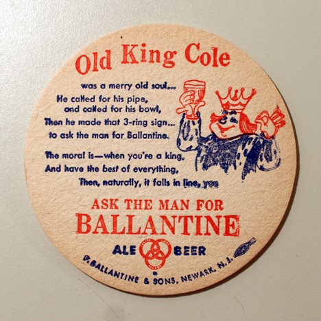 Ballantine Ale & Beer - Old King Kole Beer